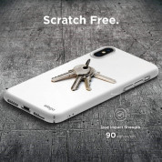 Elago Slim Fit Case - качествен поликарбонатов кейс за iPhone XS Max (бял) 3