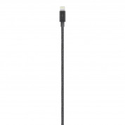 Belkin Charge Cable Valet Lightning - здрав и устойчив кабел с въжена оплетка за всички устройства с Lightning порт (черен) 1