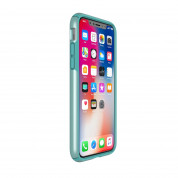 Speck Presidio Metallic - удароустойчив хибриден кейс за iPhone X, iPhone XS (светлосин) 4