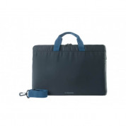 Tucano Minilux Sleeve - чанта за MacBook и преносими компютри от 13.3 до 14 инча (тъмносив) 3