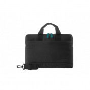 Tucano Smilza Super Slim Bag - чанта за MacBook и преносими компютри от 13.3 до 14 инча (черен) 2