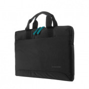 Tucano Smilza Super Slim Bag - чанта за MacBook и преносими компютри от 13.3 до 14 инча (черен) 1