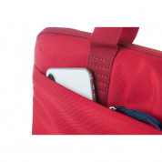 Tucano Smilza Super Slim Bag - чанта за MacBook и преносими компютри от 13.3 до 14 инча (червен) 6