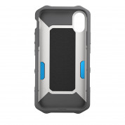 Element Case Formula Case - удароустойчив хибриден кейс за iPhone X, iPhone XS (сив-син)  5