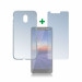 4smarts 360° Protection Set - тънък силиконов кейс и стъклено защитно покритие за дисплея на Nokia 3.1 (прозрачен) 1