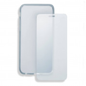 4smarts 360° Protection Set - тънък силиконов кейс и стъклено защитно покритие за дисплея на Nokia 3.1 (прозрачен) 2
