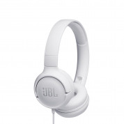 JBL T500 On-ear Headphones - слушалки с микрофон за мобилни устройства (бял)