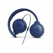 JBL T500 On-ear Headphones - слушалки с микрофон за мобилни устройства (син) 5