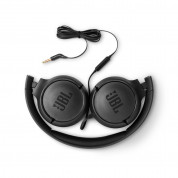 JBL T500 On-ear Headphones - слушалки с микрофон за мобилни устройства (черен) 3