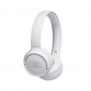 JBL T500 BT - безжични Bluetooth слушалки с микрофон за мобилни устройства (бял) 