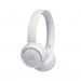 JBL T500 BT - безжични Bluetooth слушалки с микрофон за мобилни устройства (бял)  1