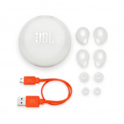 JBL FreeX Wireless In-Ear - безжични Bluetooth слушалки с микрофон за мобилни устройства (бял)  5