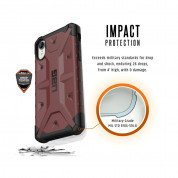 Urban Armor Gear Pathfinder Case for iPhone XR (carmine) 6