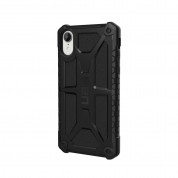 Urban Armor Gear Monarch Case - удароустойчив хибриден кейс за iPhone XR (черен)