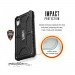 Urban Armor Gear Monarch Case - удароустойчив хибриден кейс за iPhone XR (черен-карбон) 8