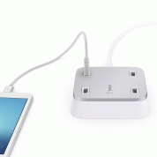 Belkin Family RockStar 4-Port USB Home Charger - захранване с 4 USB изхода за мобилни телефони, таблети и моиблни устройства (сребрист) 1