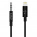 Belkin Lightning to 3.5mm Cable - сертифициран аудио кабел от Lightning към 3.5 мм. (0.9м) (черен) 1