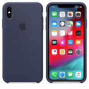 Apple Silicone Case for iPhone XS Max (midnight blue) 3