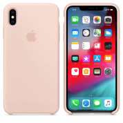 Apple Silicone Case for iPhone XS Max (pink sand) 1
