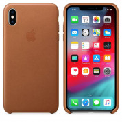 Apple iPhone Leather Case for iPhone XS Max (saddle brown) 2