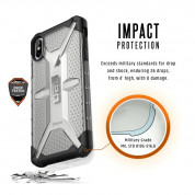 Urban Armor Gear Plasma Case for iPhone XS Max (ice) 6