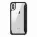 Griffin Survivor Clear Wallet Case - кожен калъф, тип портфейл с висока защита за iPhone XS Max (черен-прозрачен) 1