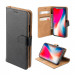 4smarts Premium Wallet Case URBAN - кожен калъф с поставка и отделение за кр. карта за iPhone XS, iPhone X (черен-кафяв) 3