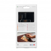 4smarts Premium Wallet Case URBAN - кожен калъф с поставка и отделение за кр. карта за Huawei P20 (черен) 4