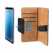 4smarts Universal Flip Case UltiMAG URBAN XL - кожен калъф с поставка и отделение за кр. карта за смартфона до 6.5 инча (черен) 5