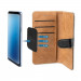 4smarts Universal Flip Case UltiMAG URBAN XL - кожен калъф с поставка и отделение за кр. карта за смартфона до 6.5 инча (черен) 6