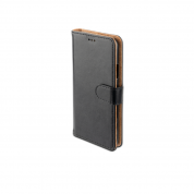 4smarts Premium Wallet Case URBAN - кожен калъф с поставка и отделение за кр. карта за Samsung Galaxy A8 (2018) (черен)