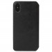 Krusell Pixbo 4 Card Slim Wallet Case - кожен калъф, тип портфейл за iPhone XS, iPhone X (черен) 5