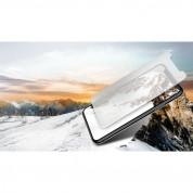 Eiger Mountain Glass Tempered Glass Screen Protector - калено стъклено защитно покритие за дисплея на iPhone 11, iPhone XR (прозрачен) 4