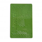 Impact Gel Grab Pad - лепяща се силиконова поставка за табло и гладки повърхности за мобилни телефони (тъмнозелен)