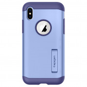Spigen Slim Armor for iPhone XS, iPhone X (violet) 3