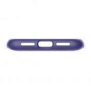 Spigen Slim Armor Case - хибриден кейс с поставка и най-висока степен на защита за iPhone XS, iPhone X (лилав) 7