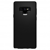 Spigen Liquid Air Case - силиконов (TPU) калъф с висока степен на защита за Samsung Galaxy Note 9 (черен-мат)  5
