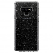 Spigen Liquid Crystal Glitter Case - тънък качествен термополиуретанов калъф за Samsung Galaxy Note 9 (прозрачен)  8