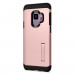 Spigen Tough Armor Case - хибриден кейс с най-висока степен на защита за Samsung Galaxy S9 (розово злато) 2