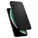Spigen Thin Fit Case - качествен тънък матиран кейс за iPhone XS Max (черен) 2