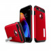 Spigen Slim Armor Case - хибриден кейс с поставка и най-висока степен на защита за iPhone 8 Plus, iPhone 7 Plus (червен) 2