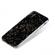 Bling My Thing Chic TPU Onyx Gold case for iPhone XS, iPhone X (black) 2