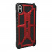 Urban Armor Gear Monarch Case - удароустойчив хибриден кейс за iPhone Xs Max (червен) 3