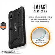Urban Armor Gear Monarch Case for iPhone XS Max (carbon fibre) 5