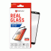 Displex Real Glass 10H Protector 3D Full Cover - калено стъклено защитно покритие за дисплея на Samsung Galaxy A8 Plus (2018) (черен-прозрачен) 1