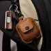 TwelveSouth AirSnap Leather Case - кожен калъф (ествествена кожа) за Apple AirPods и Apple AirPods 2 (кафяв) 4