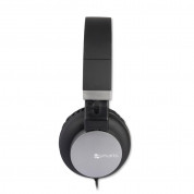 4smarts Stereo Headset Eara One with USB-C and 3.5 mm - слушалки с 3.5 мм. аудио жак с микрофон и USB-C адаптер за мобилни устройства (черен) 2