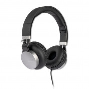 4smarts Stereo Headset Eara One with USB-C and 3.5 mm - слушалки с 3.5 мм. аудио жак с микрофон и USB-C адаптер за мобилни устройства (черен)