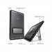 i-Blason Halo Slim Case - хибриден кейс за Samsung Galaxy Tab S3 9.7 (черен) 5