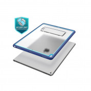 i-Blason Halo Slim Case - хибриден кейс за iPad Pro 12.9 (2015), iPad Pro 12.9 (2017) (син-прозрачен) 2